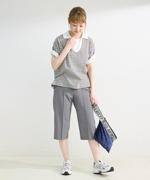 B.C STOCK(ベーセーストック)の「ウォッシャブル / *MAI.M. RUGGER SHIRT(Tシャツ/カットソー・レディース・その他4/その他1/その他15・FREE)」の16枚目の写真