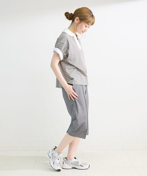 B.C STOCK(ベーセーストック)の「ウォッシャブル / *MAI.M. RUGGER SHIRT(Tシャツ/カットソー・レディース・その他4/その他1/その他15・FREE)」の17枚目の写真