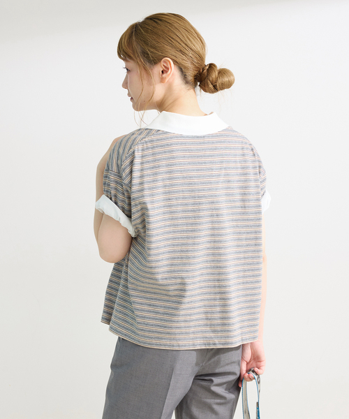 B.C STOCK(ベーセーストック)の「ウォッシャブル / *MAI.M. RUGGER SHIRT(Tシャツ/カットソー・レディース・その他4/その他1/その他15・FREE)」の14枚目の写真