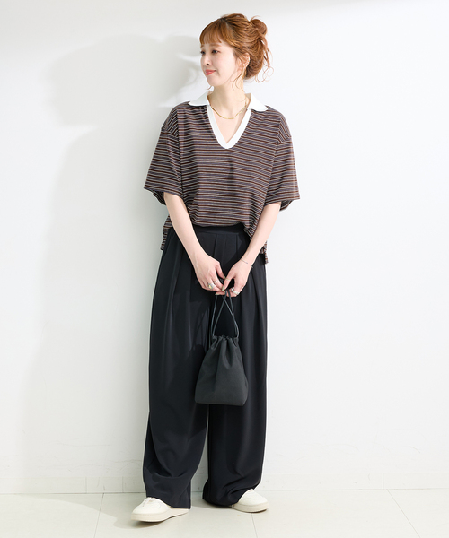 B.C STOCK(ベーセーストック)の「ウォッシャブル / *MAI.M. RUGGER SHIRT(Tシャツ/カットソー・レディース・その他4/その他1/その他15・FREE)」の15枚目の写真