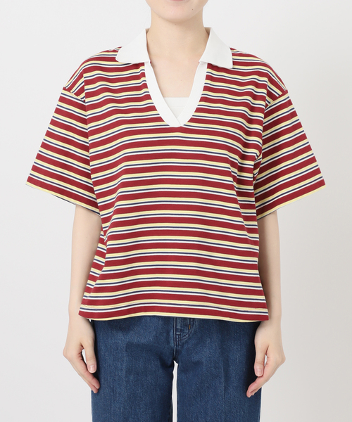 B.C STOCK(ベーセーストック)の「ウォッシャブル / *MAI.M. RUGGER SHIRT(Tシャツ/カットソー・レディース・その他4/その他1/その他15・FREE)」の18枚目の写真