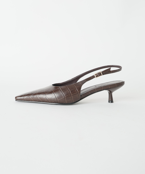Spick & Span(スピックアンドスパン)の「Spick & Span バックスリングパンプス(パンプス・レディース・ブラウン・36/37/38)」の5枚目の写真