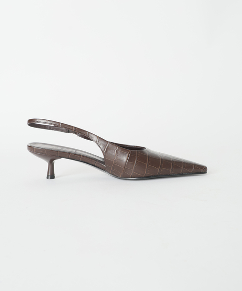 Spick & Span(スピックアンドスパン)の「Spick & Span バックスリングパンプス(パンプス・レディース・ブラウン・36/37/38)」の7枚目の写真