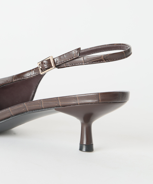 Spick & Span(スピックアンドスパン)の「Spick & Span バックスリングパンプス(パンプス・レディース・ブラウン・36/37/38)」の8枚目の写真