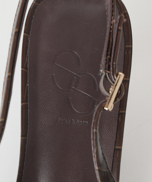 Spick & Span(スピックアンドスパン)の「Spick & Span バックスリングパンプス(パンプス・レディース・ブラウン・36/37/38)」の11枚目の写真