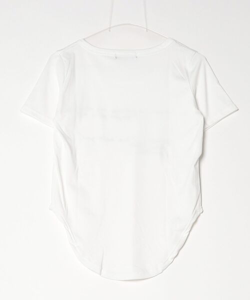FREE STYLISTS(フリー スタイリスト)の「フロントプリント半袖Tシャツ(Tシャツ/カットソー・レディース・ライトブルー/ブラック/ホワイト/グレー・S/M/XL/L)」の5枚目の写真