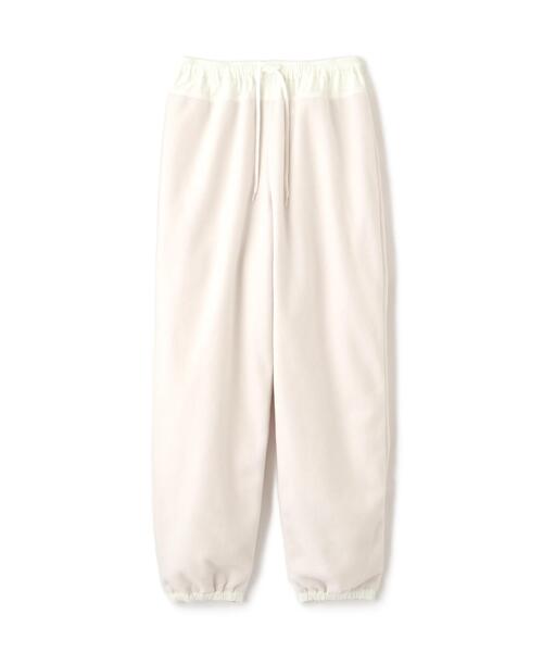 Y(ワイ)の「Y / RECYCLE NYLON MIX TAFFETA / RECYCLE POLYESTER FLEECE TROUSERS(その他パンツ・メンズ・ネイビー/ホワイト・LARGE/MEDIUM/SMALL)」の9枚目の写真