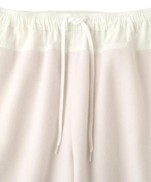 Y(ワイ)の「Y / RECYCLE NYLON MIX TAFFETA / RECYCLE POLYESTER FLEECE TROUSERS(その他パンツ・メンズ・ネイビー/ホワイト・LARGE/MEDIUM/SMALL)」の13枚目の写真
