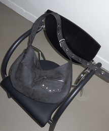 RENSE（レンセ）の「Eyelet washing leather Shoulder Bag Black（ショルダーバッグ）」