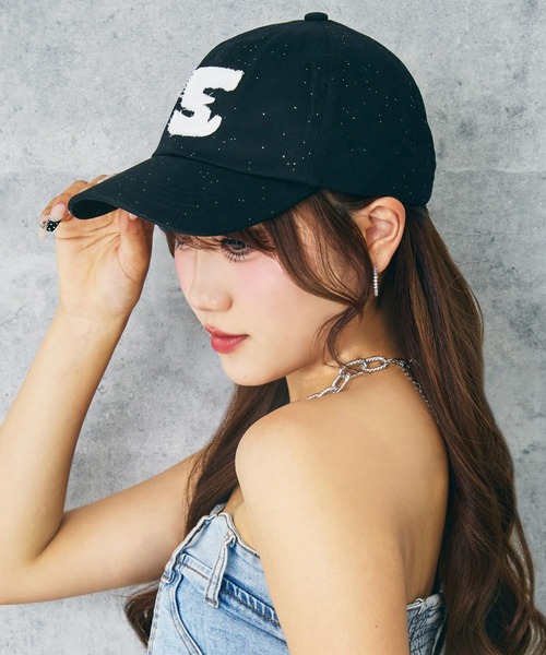 ANAP(アナップ)の「せりなコラボ・オリジナルロゴ CAP(キャップ・レディース・ブラック・F)」の2枚目の写真