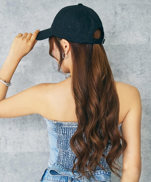 ANAP(アナップ)の「せりなコラボ・オリジナルロゴ CAP(キャップ・レディース・ブラック・F)」の4枚目の写真