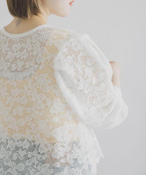 THE GOODLAND MARKET(ザグッドランドマーケット)の「cwtch ORGANIC COTTON 2WAY BLOUSE(シャツ/ブラウス・レディース・ブラック/ホワイト・FREE)」の8枚目の写真