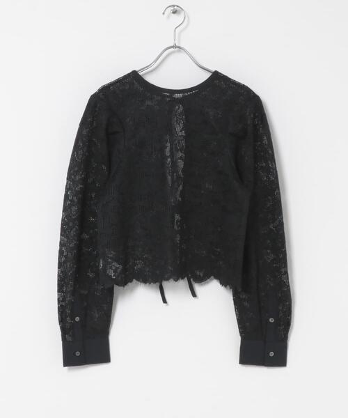 THE GOODLAND MARKET(ザグッドランドマーケット)の「cwtch ORGANIC COTTON 2WAY BLOUSE(シャツ/ブラウス・レディース・ブラック/ホワイト・FREE)」の21枚目の写真