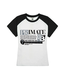 PROBLEM レディース スリムフィットラグラン半袖Tシャツ 5 COLORS