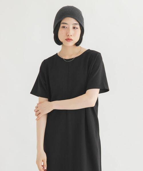 KBF(ケイビーエフ)の「バックデザインカットワンピース(ワンピース・レディース・イエロー系その他/ブラック・ONE)」の4枚目の写真
