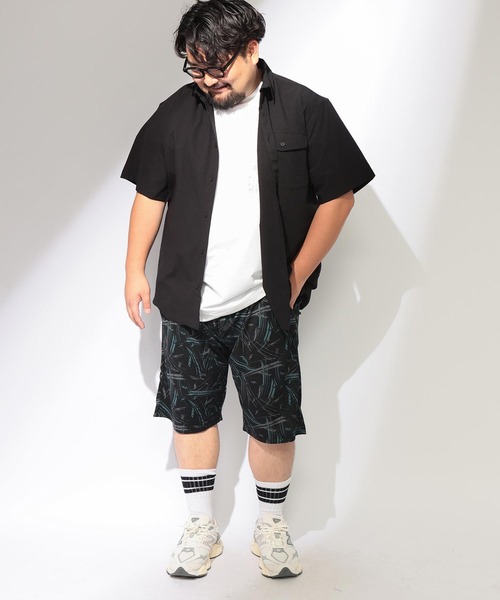 B&T CLUB(ビーティークラブ)の「ショートパンツ 短パン メンズ ハーフパンツ 大きいサイズ ハニカムメッシュ 総柄 ストレッチ ショーツ アウトド アスポーツ B&T CLUB ビーアンドティークラブ(その他パンツ・メンズ・A/B/D/C・X3(6L~7L)/X1(3L~4L)/X4(8L~9L)/X2(4L~5L))」の10枚目の写真