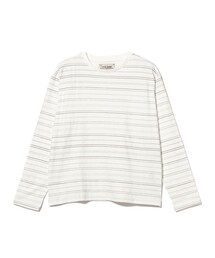 FUTURE ARCHIVE（フューチャーアーカイブ）の「FUTURE ARCHIVE / SLUB BORDER LONG SLEEVE TEE（Tシャツ/カットソー）」