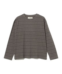 FUTURE ARCHIVE（フューチャーアーカイブ）の「FUTURE ARCHIVE / SLUB BORDER LONG SLEEVE TEE（Tシャツ/カットソー）」
