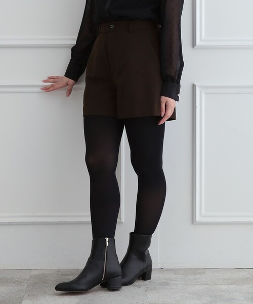 DRESSTERIOR(ドレステリア)の「【セットアップ可/温度調節】コンフォータブルショートパンツ(その他パンツ・レディース・ブラウン系その他・36/38)」の8枚目の写真