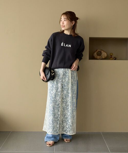 le.coeur blanc(ルクールブラン)の「Elisa Novelliレースラップスカート(スカート・レディース・ホワイト・38)」の11枚目の写真
