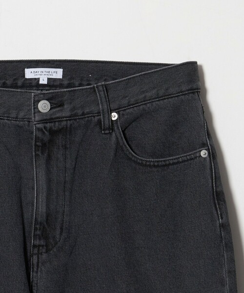 A DAY IN THE LIFE UNITED ARROWS(アデイインザライフユナイテッドアローズ)の「5ポケット バギーストレートデニム<A DAY IN THE LIFE>(デニムパンツ・メンズ・コバルトブルー/ナチュラル/ブラック・S/M/L)」の7枚目の写真