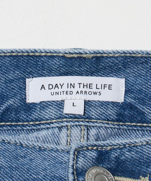 A DAY IN THE LIFE UNITED ARROWS(アデイインザライフユナイテッドアローズ)の「5ポケット バギーストレートデニム<A DAY IN THE LIFE>(デニムパンツ・メンズ・コバルトブルー/ナチュラル/ブラック・S/M/L)」の14枚目の写真