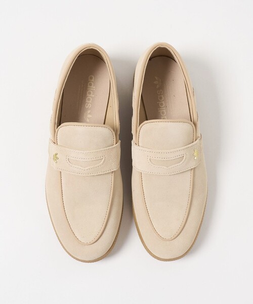 NICE WEATHER(ナイスウェザー)の「<adidas Originals>ハンドボールスペツィアルローファー MEN(ローファー・メンズ・ベージュ・29cm/26cm/26.5cm/27cm/28.5cm/25.5cm/27.5cm/28cm)」の3枚目の写真