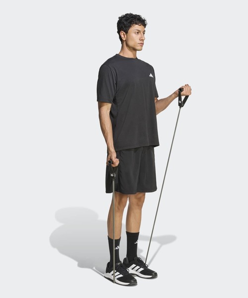 adidas(アディダス)の「ワークアウト エッセンシャルズ ベース ウーブンショーツ / ハーフパンツ / アディダス adidas(その他パンツ・メンズ・ブラック・XS(7inch)/3XL(7inch)/2XL(7inch)/XL(7inch)/S(7inch)/M(7inch)/L(7inch))」の5枚目の写真