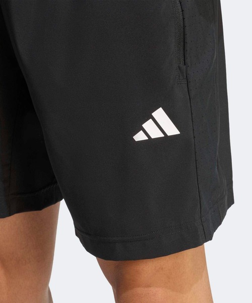 adidas(アディダス)の「ワークアウト エッセンシャルズ ベース ウーブンショーツ / ハーフパンツ / アディダス adidas(その他パンツ・メンズ・ブラック・XS(7inch)/3XL(7inch)/2XL(7inch)/XL(7inch)/S(7inch)/M(7inch)/L(7inch))」の3枚目の写真