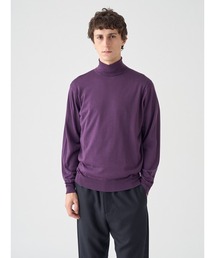 JOHN SMEDLEY（ジョンスメドレー）の「タートルネック長袖ニットプルオーバー（ニット/セーター）」