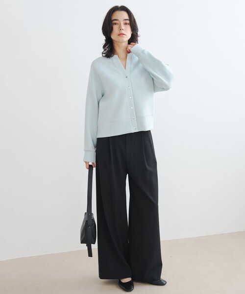 UNFILO(アンフィーロ)の「スタメンワイドパンツ(その他パンツ・レディース・グレー系1/黄土色系/ブラック系・SMALL/MEDIUM/LARGE)」の6枚目の写真