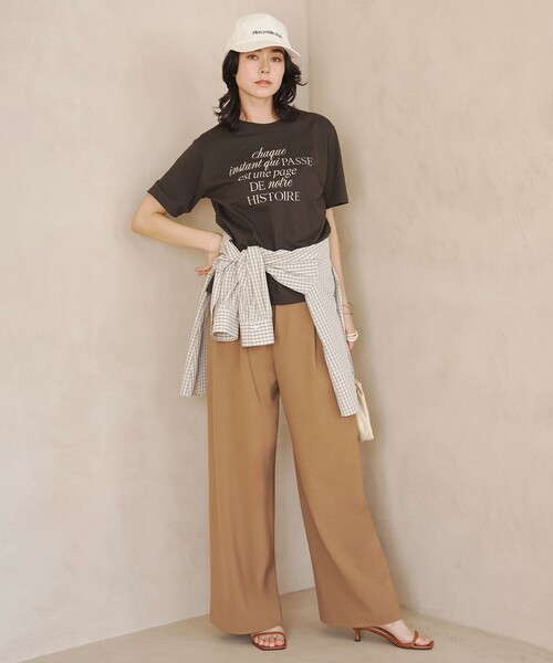 UNFILO(アンフィーロ)の「スタメンワイドパンツ(その他パンツ・レディース・グレー系1/黄土色系/ブラック系・SMALL/MEDIUM/LARGE)」の20枚目の写真