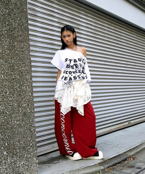 L.H.P(エルエイチピー)の「DeEVA/ディーヴァ/asymmetrycal skirt plaidpattern(スカート・レディース・ホワイト・F)」の6枚目の写真