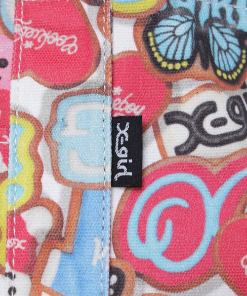 X-girl(エックスガール)の「X-girl x COOKIEBOY TOTE BAG(トートバッグ・レディース・マルチ・ONE SIZE)」の15枚目の写真