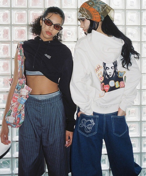 X-girl(エックスガール)の「X-girl x COOKIEBOY TOTE BAG(トートバッグ・レディース・マルチ・ONE SIZE)」の2枚目の写真