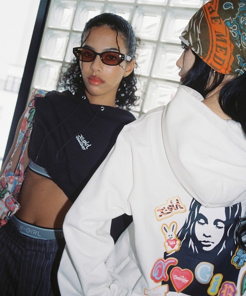 X-girl(エックスガール)の「X-girl x COOKIEBOY TOTE BAG(トートバッグ・レディース・マルチ・ONE SIZE)」の4枚目の写真