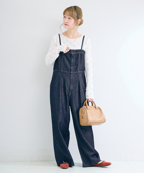 B.C STOCK(ベーセーストック)の「ウォッシャブル / DUJOUR / デュジュール JEAN CORSET SALOPE(デニムパンツ・レディース・ブラック系その他/ネイビー・FREE)」の6枚目の写真