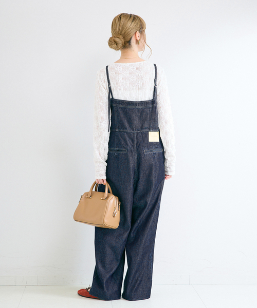 B.C STOCK(ベーセーストック)の「ウォッシャブル / DUJOUR / デュジュール JEAN CORSET SALOPE(デニムパンツ・レディース・ブラック系その他/ネイビー・FREE)」の8枚目の写真