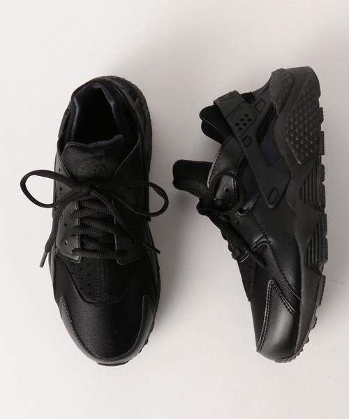 NIKE（ナイキ）の「NIKE（ナイキ） ウィメンズ エアハラチ（スニーカー・レディース・ホワイト/ブラック・25cm/23cm/23.5cm/24.5cm/24cm）」の2枚目の写真