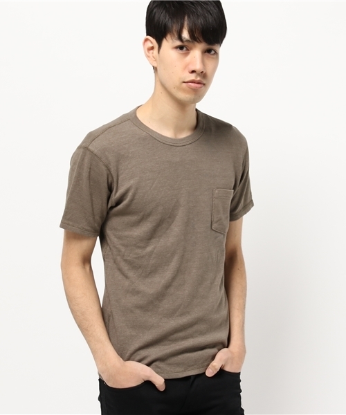 SHIPS(シップス)の「SA: Made in USA アメリカ製 サーマル Tシャツ(Tシャツ/カットソー・メンズ・ホワイト/グレー/カーキ/ネイビー・X-LARGE/SMALL/LARGE/MEDIUM)」の1枚目の写真