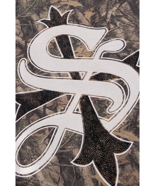 SUPPLIER(サプライヤー)の「ジップフーディ|Tree Camo Faux Fur Cross Zip Hoodie|SUPPLIER(パーカー・メンズ・ブラウン系カモフラージュ・MEDIUM/LARGE/X-LARGE/SMALL)」の7枚目の写真
