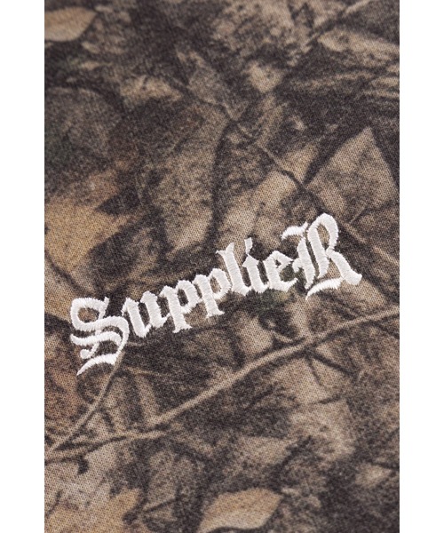 SUPPLIER(サプライヤー)の「ジップフーディ|Tree Camo Faux Fur Cross Zip Hoodie|SUPPLIER(パーカー・メンズ・ブラウン系カモフラージュ・MEDIUM/LARGE/X-LARGE/SMALL)」の6枚目の写真