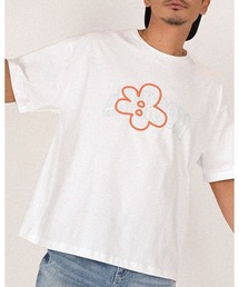 #Re:room | ロゴビッグフラワープリントTシャツ(Tシャツ/カットソー)