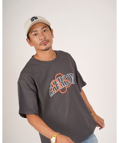 #Re:room（リルーム）の「ロゴビッグフラワープリントTシャツ（Tシャツ/カットソー・メンズ・ホワイト・S-M/M-L）」の13枚目の写真