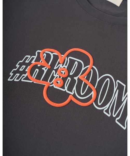 #Re:room（リルーム）の「ロゴビッグフラワープリントTシャツ（Tシャツ/カットソー・メンズ・ホワイト・S-M/M-L）」の21枚目の写真