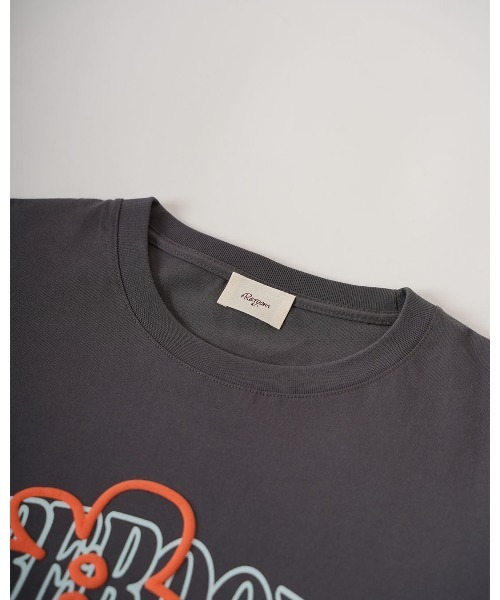 #Re:room（リルーム）の「ロゴビッグフラワープリントTシャツ（Tシャツ/カットソー・メンズ・ホワイト・S-M/M-L）」の19枚目の写真