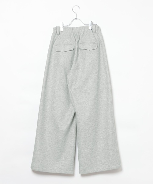 LEPSIM(レプシィム)の「メルトンタックワイドパンツ 1068176(その他パンツ・レディース・チャコールグレー/ネイビー/トップグレー・FREE)」の12枚目の写真