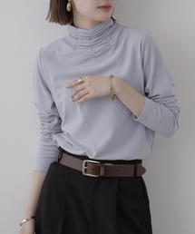 MANIN ボトルネックカットソー 長袖