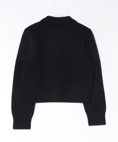 A.P.C.(アーペーセー)の「CARDIGAN JENN(カーディガン/ボレロ・レディース・ターコイズブルー・S/M)」の2枚目の写真