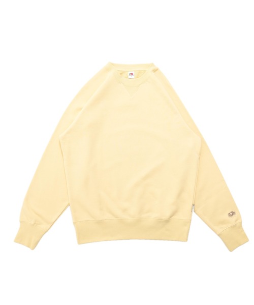 FRUIT OF THE LOOM(フルーツオブザルーム)の「【FRUIT OF THE LOOM】ヘリテージスウェットシャツ(シャツ/ブラウス・メンズ・ネイビー/ダークブラウン/杢グレー/アイボリー/ブラック/クリーム・XL/L/M/S)」の9枚目の写真